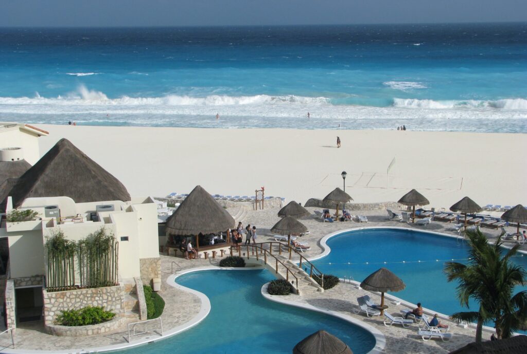 this is a picture of the Yucatan beach