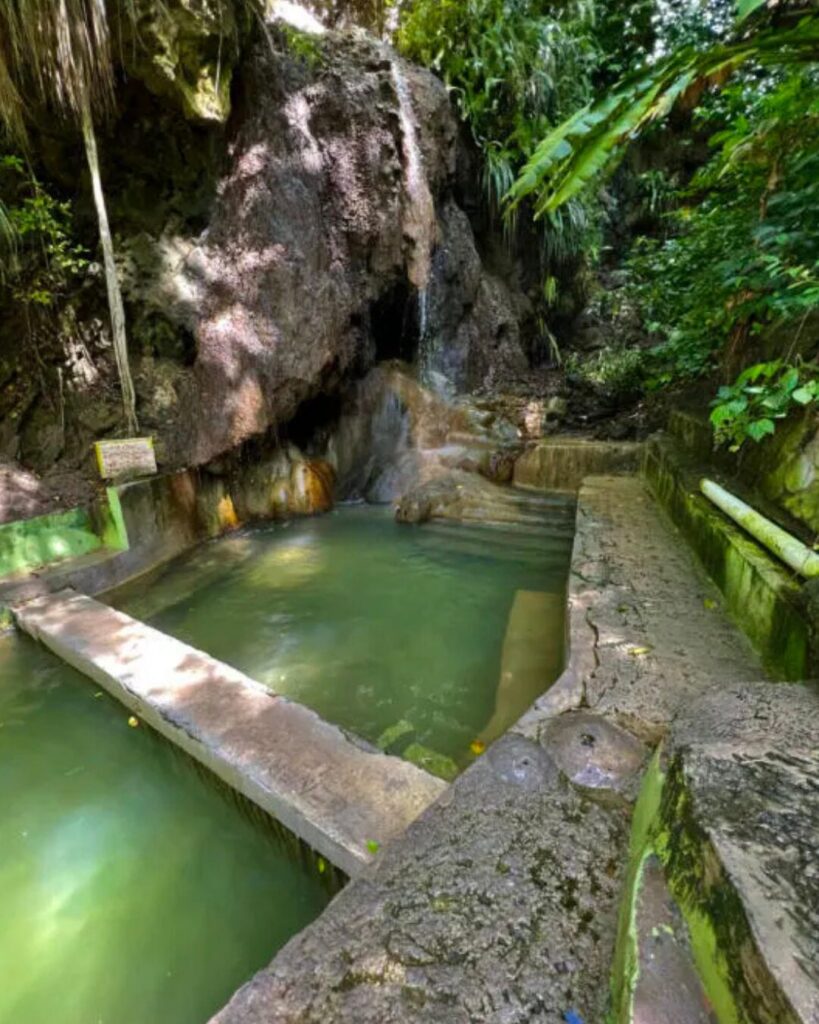 mineral baths st lucia