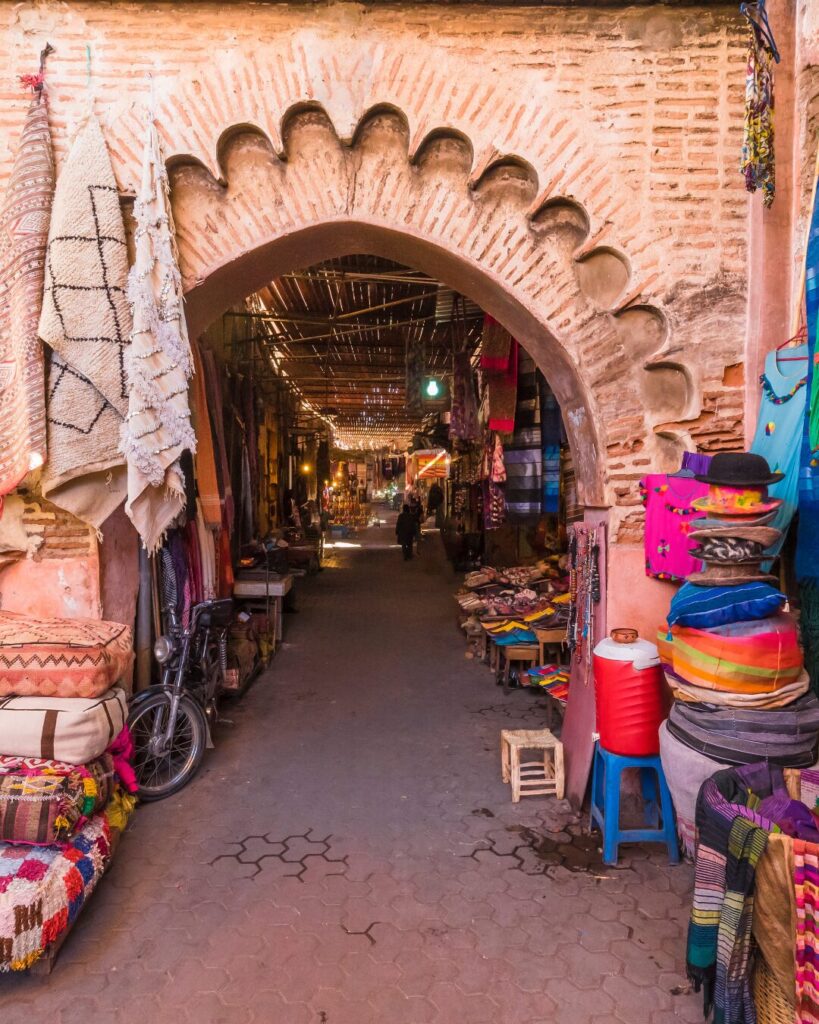morocco djemaa in marrakech