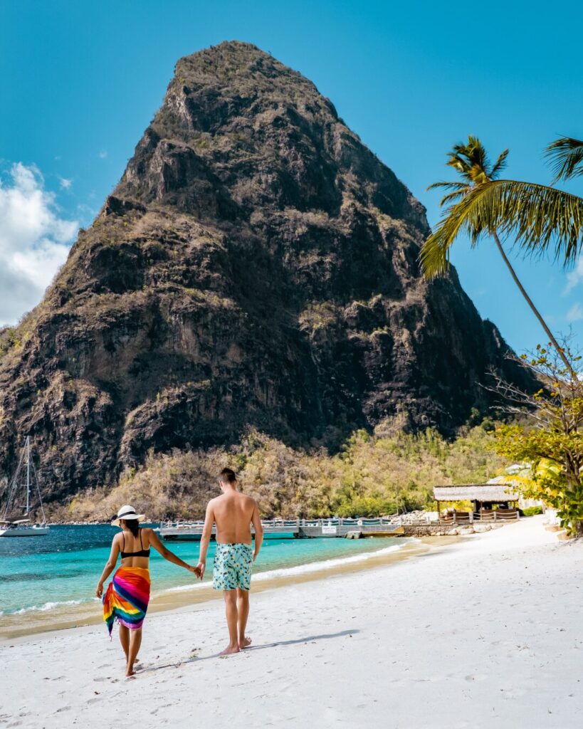 st lucia beac